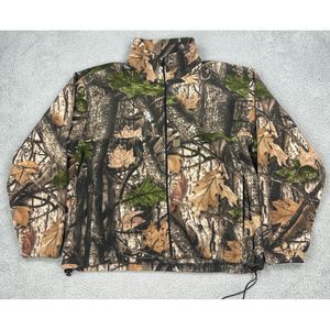 Big Bill Fleece Jacket Mens XL Camo Full Zip